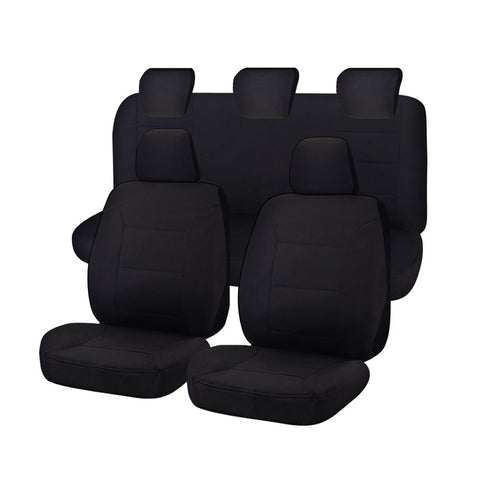 All Terrain Canvas Seat Covers - Custom Fit for Ford Ranger Pxii-Pxiii Series Dual Cab (2015-2022)