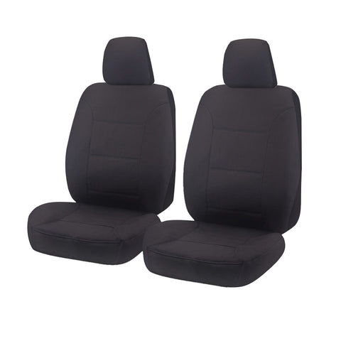 All Terrain Canvas Seat Covers - Custom Fit for Mitsubishi Triton Mq-Mr Series Single Cab (2015-2022)