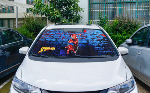 Spiderman Marvel Avengers Car Sunshade