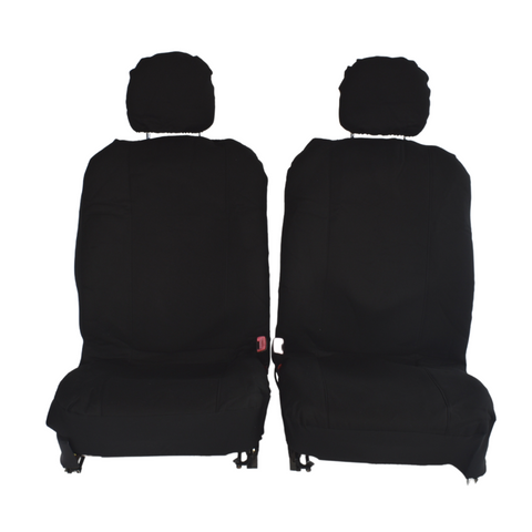 Canvas Seat Covers - For Mitsubishi Triton Dual Cab (2009-2011)