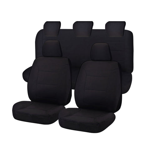 Challenger Canvas Seat Covers - For Mazda Bt50 UP Series Dual Cab (2011-2015)