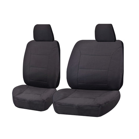 Challenger Canvas Seat Covers - For Mitsubishi Triton ML-MN Series Single Cab (2006-2015)