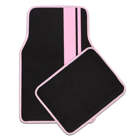 Titan 4-Piece Pink Car Mat