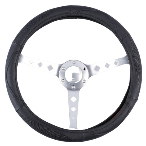 Dallas Steering Wheel Cover - Black
