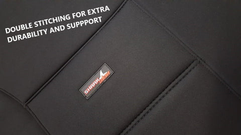 Sharkskin Plus Neoprene Seat Covers -  Toyota Prado 150 Series GX GXL VX (06/2021-On) 3 Rows