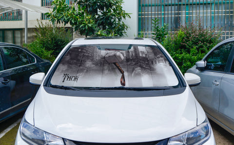 Thor Marvel Avengers Car Sunshade