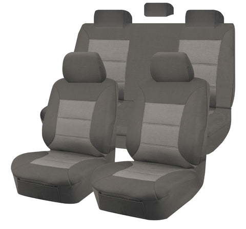 Premium Jacquard Seat Covers - For Toyota Hilux Dual Cab (2005-2015)