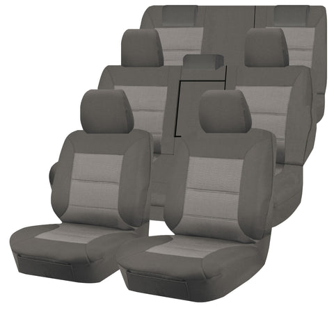 Premium Jacquard Seat Covers - For Toyota Kluger GSU50R/GSU55R (03/2014-02/2021)
