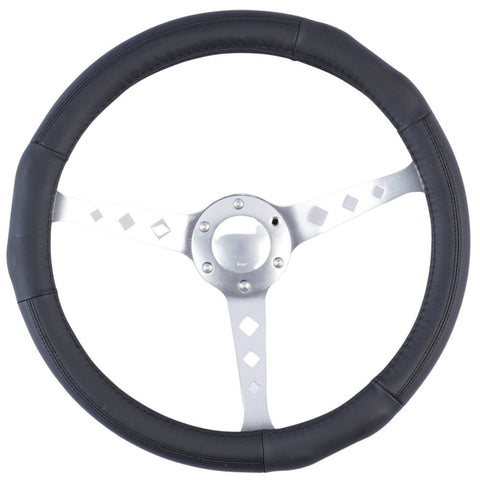 Miami Steering Wheel Cover - Black [Leather]