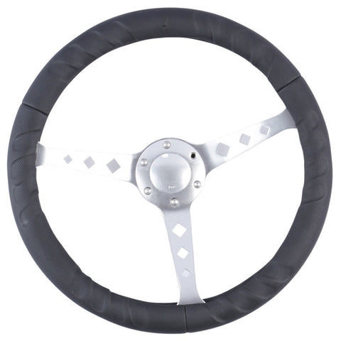 New York Steering Wheel Cover - Black