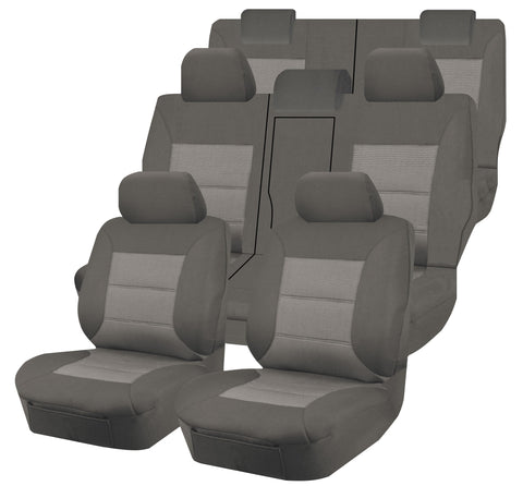 Premium Jacquard Seat Covers - For Mitsubishi Pajero Sport QE QF Series (10/2015-2022)