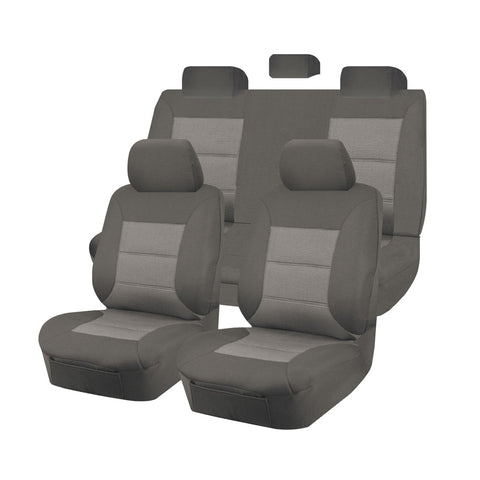 Premium Jacquard Seat Covers - For Toyota Hilux SR / SR5 Dual Cab (03/2005-06/2015)