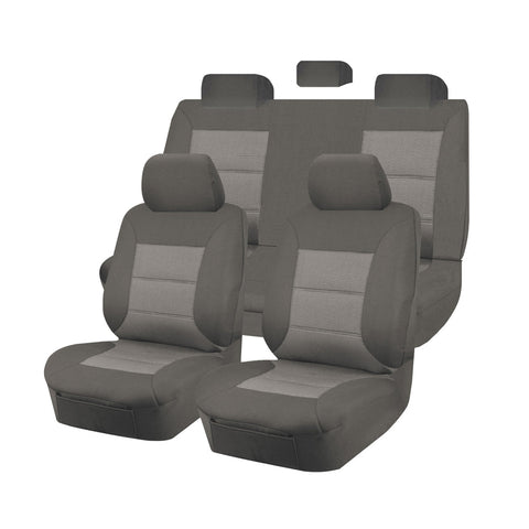 Premium Jacquard Seat Covers - For Toyota Hilux Dual Cab (2005-2015)