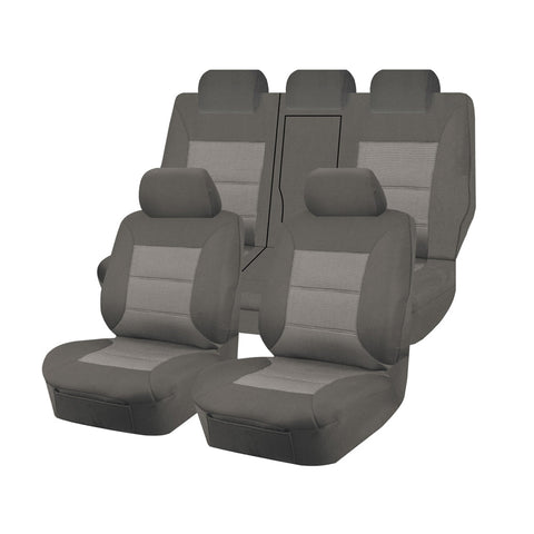 Premium Jacquard Seat Covers - For Mitsubishi Outlander ZJ-ZK-ZL Series (11/2012-072021)