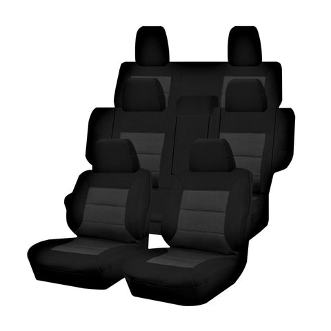 Premium Jacquard Seat Covers - For Mitsubishi Pajero NS-NT-NW-NX Series (11/2006-2022)