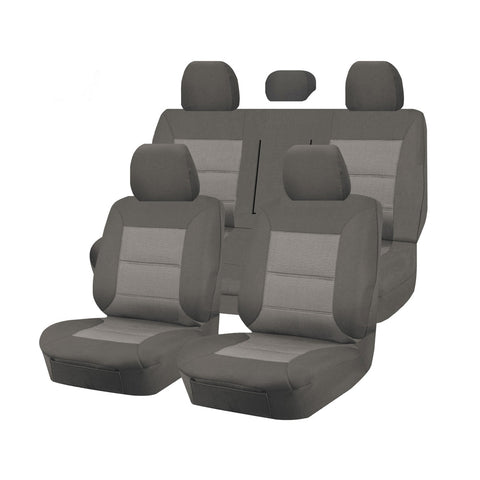 Premium Jacquard Seat Covers - For Mitsubishi Triton ML-MN Series Double Cab (07/2006-12/2014)