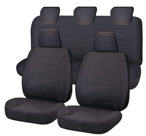 All Terrain Canvas Seat Covers - Custom Fit for Ford Ranger Pxii Series Dual Cab (06/2015-2022)