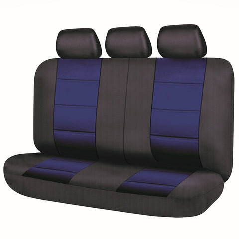 Universal El Toro Series Ii Rear Seat Covers Size 06/08S | Black/Blue