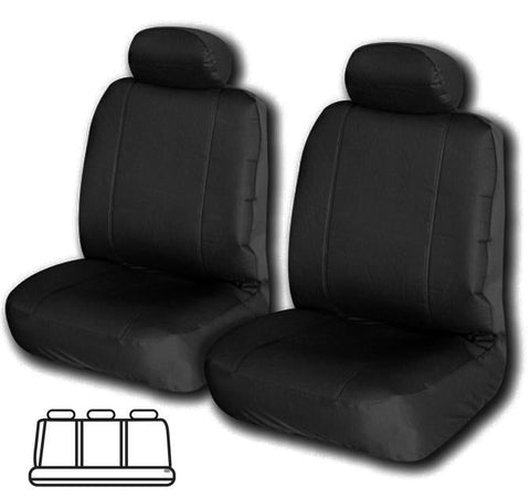 Challenger Canvas Rear Seat Covers - Universal Size 06/08H