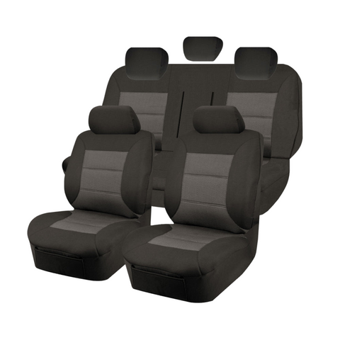 Premium Jacquard Seat Covers - For Holden Colorado RG Series Crew Cab  (06/2012-2022)