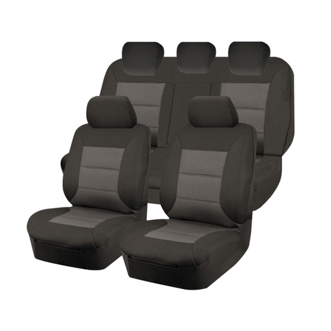 Premium Jacquard Seat Covers - For Ford Ranger Pxii Series Dual Cab (2015-2022)
