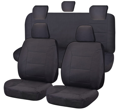 Challenger Canvas Seat Covers - For Toyota Hilux Dual Cab (2005-2015)
