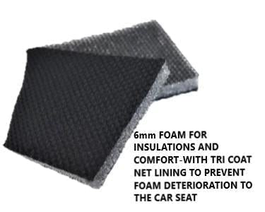 Premium Plus Jacquard Seat Covers - For Ford Ranger PX/MKIII Series Dual Cab (2018-2022)